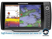 Tuff Protect Anti-glare Screen Protectors for Humminbird Helix 12 Fish Finder