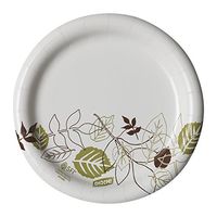 Dixie 7"Medium-Weight Paper Plates by GP PRO (Georgia-Pacific), Pathways, UX7PATH, 1,000 Count (125 Plates Per Pack, 8 Packs Per Case)