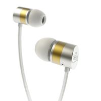 Wired Earbuds, RAVEtone Earphones with Microphone Built-in MIC in-Ear Stereo Headphones for iPhone Samsung Android Mp3 Players Tablet Laptop 3.5mm Audio (Silver)