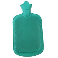 CH 2000ml Random Color Rubber Hot Water Bottle Hot Water Bag with Cover for Adult