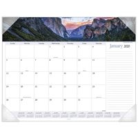 AT-A-GLANCE 2020 Desk Calendar, Desk Pad, 21-3/4" x 17", Standard, Landscape Panoramic (89802)