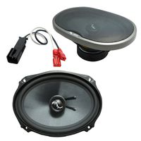 Compatible with Pontiac Grand Am 1996-2005 Rear Deck Replacement Harmony HA-C69 Premium Speakers