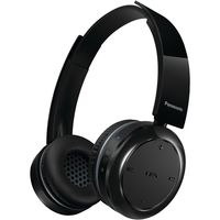 Panasonic Wireless Bluetooth On-Ear Stereo Headphones with Mic/Controller RP-BTD5-K (Black) 40 hours of Playback, Powerful Sound