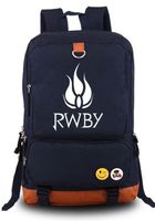 Siawasey RWBY Ruby Rose Anime Cosplay Luminous Backpack Shoulder Bag School Bag