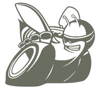 UR Impressions Gry RF - Scat Pack Bee Decal Vinyl Sticker Graphics for Cars Trucks SUV Walls Windows Laptop|Gray|5.5 X 5.1 inch|URI343-G