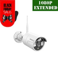 OOSSXX Outdoor/Indoor Video Surveillance Security Waterproof White Camera,Home IP 1080P White Camera,Night Vision,just Extend for OOSSXX WiFi Kits