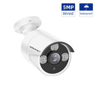 SMONET 5MP Security Camera Waterproof Outdoor Surveillance Camera High Resolution Night Vision,Only Use for SMONET Security Camera System White