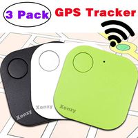 Square Key Finder, GPS Tracker Anti Lost Locator Pet Dog Cat Child Wallet Phone Mini Alarm Patch Wireless Seeker Selfie Remote Shutter Battery Control Christmas Holiday Birthday Gifts