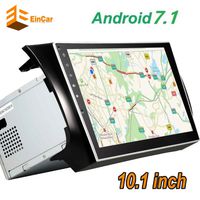Quad-core Android 7.1 Double 2din Car Stereo in Dash 10 Inch Tablet Headunit for Nissan with HD Multi-Touch Screen None-DVD Player Autoradio Bluetooth FM AM RDS Receiver GPS Navigation Reverse Camera