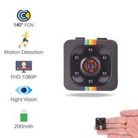 Mini Hidden Camera Nanny Cam Secret Security Cameras for Indoor or Outdoor Surveillance - Home Office or Car Video Recorder with 1080p HD Recording and Night Vision - 1 Cubic Inch New Years Gifts