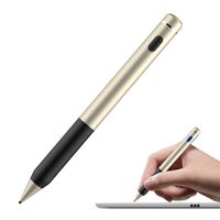 MoKo Universal Active Stylus Pen, Capacitive Fine Point Touch Screen Tablets Ditgial Pencil Compatible Apple iPad, Mini/Air/Pro, iPhone, Samsung Galaxy, Touchscreen Devices & Smartphones - Gold