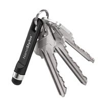 KeySmart NanoStylus - Compact Phone Stylus Ergonomic and Portable (Black)