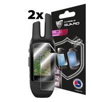 IPG Compatible with Garmin RINO 755t Handheld Navigator Screen Protector 2X Shield Ultra HD Clear Film Anti Scratch Skin Guard - Smooth/Self-Healing/Bubble -Free+ Lifetime Replacements