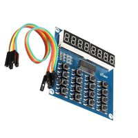 TM1638 Key Display Module 1pc 8-Bit Digital LED Tube for AVR Arduino New