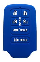 KAWIHEN Silicone Key Fob Cover Case Protector Smart Remote Control Shell Keyless Entry Case Holder Cover For 6 button 2014 2015 2016 2017 Honda Odyssey KR5V1X A2C83158300