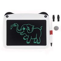 9 inch Writing &Drawing Board Doodle Board Toys for Kids,YYhappy childhood Birthday Gift for 4-5 Years Old Kids & Adults LCD Writing Tablet with Stylus Smart Paper for Drawing Writer (White )