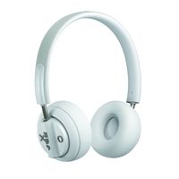 Out There, Active Noise Cancelling On-Ear Bluetooth Headphones  17 Hour Playtime, 50 ft. Range, Hands-Free Calling, Sweat and Rain Resistant IPX4 Rated  JAM Audio Gray