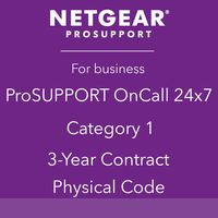 NETGEAR ProSUPPORT, 3-Year 24x7 On Call Support, Category 1 (PMB0331P)