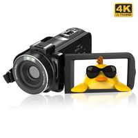4K Camcorder Video Camera，Regemoudal 1080P 4k 128GB 48MP 3 Inch WiFi Digital Video Camera Camcorder,Capactive Touchscreen IR Infrared Night Vision 16X Digital Zoom Recorder