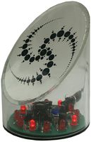 UFO Detector - Internal magnetometer interfaced with microcontroller for 24 hour/7 days a week monitoring for magnetic anomalies that have been reported with many UFO sightings