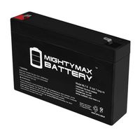 Mighty Max Battery 6V 7Ah Replacement Battery for SigmasTek SP6-7 + 6V Charger Brand Product