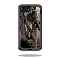 MightySkins Skin Compatible with OtterBox Defender iPhone 8 Plus - Tree Camo | Protective, Durable, and Unique Vinyl Decal wrap Cover | Easy to Apply, Remove, and Change Styles | Made in The USA