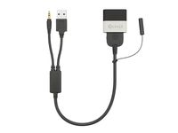 Bovee 1000 with Y USB/AUX iPod Integration Cable for BMW, Mini Cooper Wireless Bluetooth Car Kit for in car iPod Integration