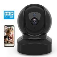 IP Camera, Wireless Security Camera 1080P HD, WiFi Home Indoor Camera for Baby/Pet/Nanny, Motion Detection, 2 Way Audio Night Vision, Compatible with Alexa, with TF Card Slot and Cloud