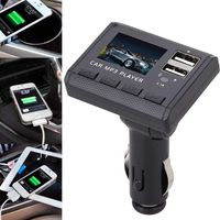 Susun Car Music MP3 Player FM Transmitter Modulator Dual USB Charging SD MMC Remote