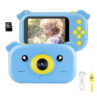 Winkeyes Kids Camera,1080P Kids Digital Camera 1200W Pixels Kids Video Camera Camcorder with 2.4" HD Screen, 32GB SD Card Support USB OTG Phone Transfers Ultra-Thin Cameras for Kids Age 3+
