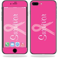MightySkins Skin Compatible with Apple iPhone 8 Plus - Survivor | Protective, Durable, and Unique Vinyl Decal wrap Cover | Easy to Apply, Remove, and Change Styles | Made in The USA