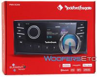 Rockford Fosgate PMX-5CAN 2.7" Marine Receiver w/ Bluetooth/SiriusXM+Remote