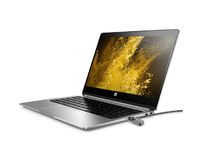 Maclocks FLLDG01KL Security Leptop Ledge Slot Lock Adapter with Key Cable Lock for HP EliteBook