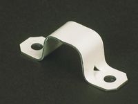 Wiremold V504 Mounting Strap, for Use with 500 Series Raceway, 1 or 2 Holes, Steel