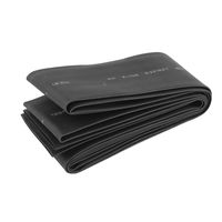 Heat Shrink Tubing Wire Wrap Sleeve 30mm Dia 200cm Long Black