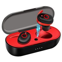Wireless Earbuds Bluetooth 5.0，Bluetooth Headphones with Mic Wireless Earphones for Running, Stereo Sound with Deep Bass for iPhone/Android