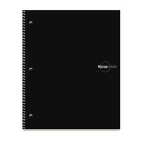 TOPS FocusNotes Note Taking System 1-Subject Notebook, 11 x 9 Inches, White, 100 Sheets (90223) - Black