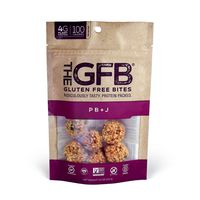 The GFB Gluten Free, Non GMO High Protein Bites, PB+J, 4 Ounce