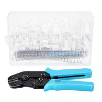 GGGarden Wire Crimping Tool Kit 900pcs JST-XH 2.54mm Connectors Assortment Terminal Crimping Plier
