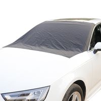 Windshield Cover, Alotm 84x50inches Magnetic Windshield Cover for Ice and Snow, Frost Windshield Cover Waterproof Windproof Dustproof Outdoor Car Covers Fits Most Car, SUV, Truck, Van
