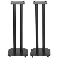 ZENY Set of 2 Heavy Duty Premium Universal Floor Speaker Stands for Surround Sound & Book Shelf Speakers Up to 22 lbs