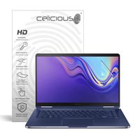 Celicious Vivid Invisible Glossy HD Screen Protector Film Compatible with Samsung Notebook 9 Pen 15 (NP950SBE) [Pack of 2]