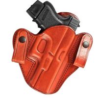 Tagua DSH-683 Springfield XDM Dual Snap Holster, 38", Brown, Left Hand