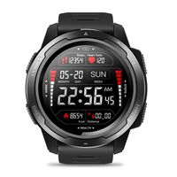 Zeblaze Vibe 5 Sports Men's Smart Watch,Heart Rate IP67 Waterproof Bluetooth 4.0 Smartwatch for iOS/Android (Vibe 5, Black)