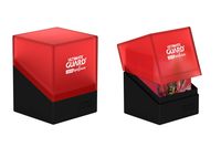 Ultimate Guard Black and Red 2020 Exclusive Boulder 100+ Heavy-Duty Deck Box Case Protector