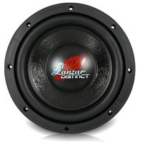 Lanzar Car Subwoofer Audio Speaker - 8in Black Non-Pressed Paper Cone, Die Cast Aluminum Basket, 4 Ohm Impedance, 600 Watt Power and Rubber Surround for Vehicle Stereo Sound System - DCTS84