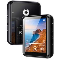 MP3 Player Bluetooth 5.0 Touch Screen Music Player 16GB Portable mp3 Player with Speakers high Fidelity Lossless Sound Quality mp3 FM Radio Recording e-Book 1.8 inch Screen MP3 Player Support (128GB)