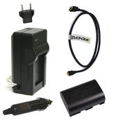 BRENDAZ Li-ion Battery Pack Compatible Canon LP-E6 LP-E6N and Charger with HDMI Cable KIT for Canon EOS 5D Mark IV EOS 5D Mark III EOS 5D Mark II, EOS 6D EOS 7D Mark II EOS 60D EOS 70D EOS 80D Camera