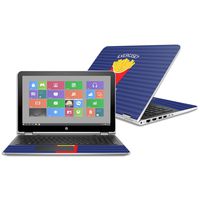 Mightyskins Skin Compatible with Hp Pavilion X360 15.6" (2016) - Extra Fries | Protective, Durable, and Unique Vinyl Decal Wrap Cover | Easy to Apply, Remove, and Change Styles | Made in The USA