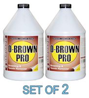 Harvard Chemical D-Brown Browning Tannin Coffee Stain Remover 1 GAL [SET OF 2]